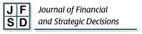 Journal Of Financial And Strategic Decisions